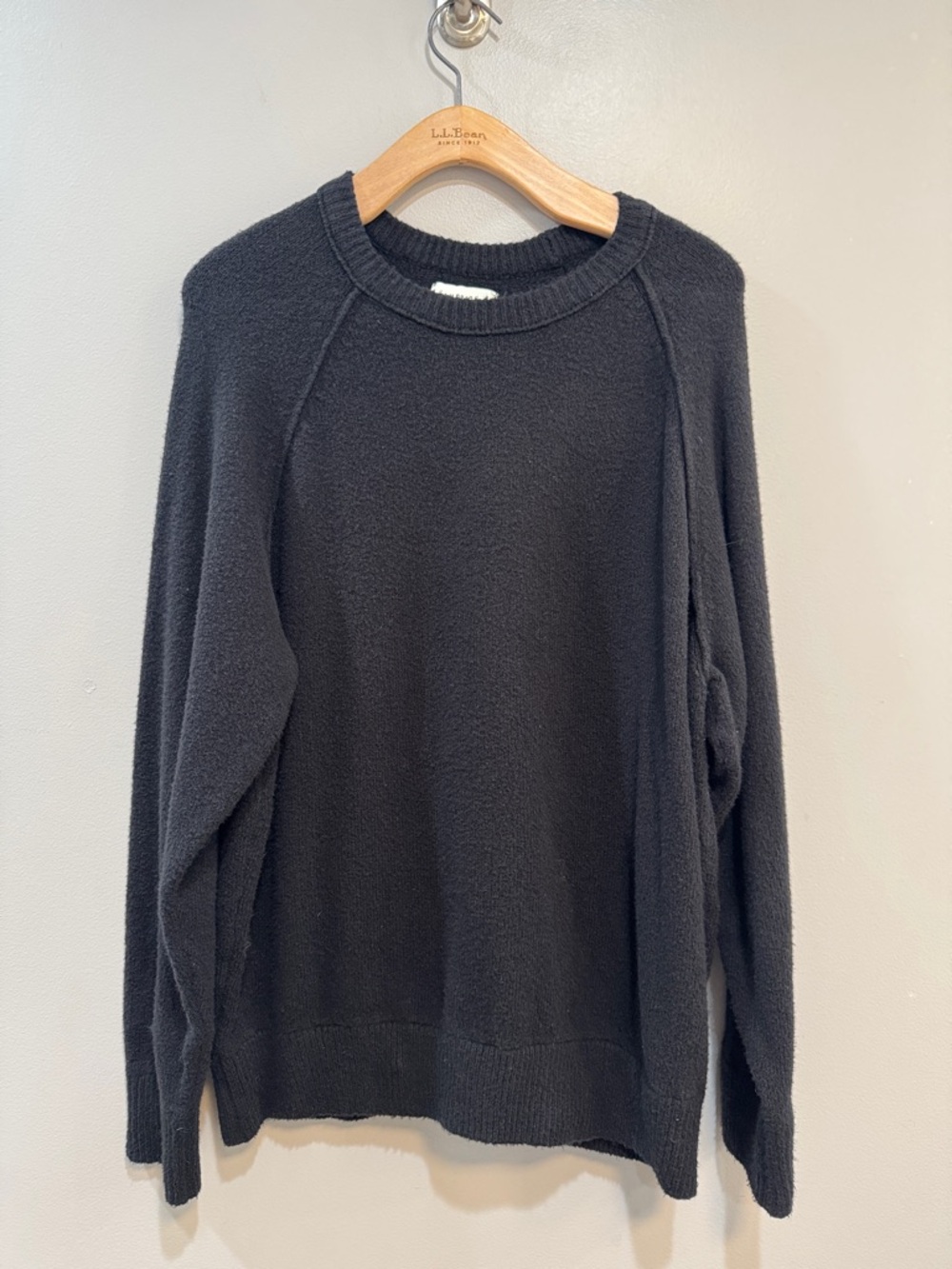 American Eagle Outfitters Black Men's Crewneck Sweater